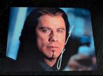 Gesigneerde foto van John Travolta, Verzenden, Zo goed als nieuw, Foto of Kaart, Gesigneerd