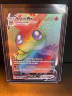Rainbow Victini VMAX 165/163 - Pokémonkaart, Ophalen of Verzenden, Zo goed als nieuw, Losse kaart, Foil