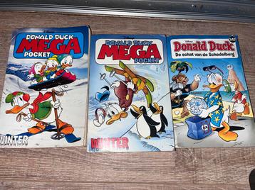 3 Donald duck ( mega) pockets beschikbaar voor biedingen