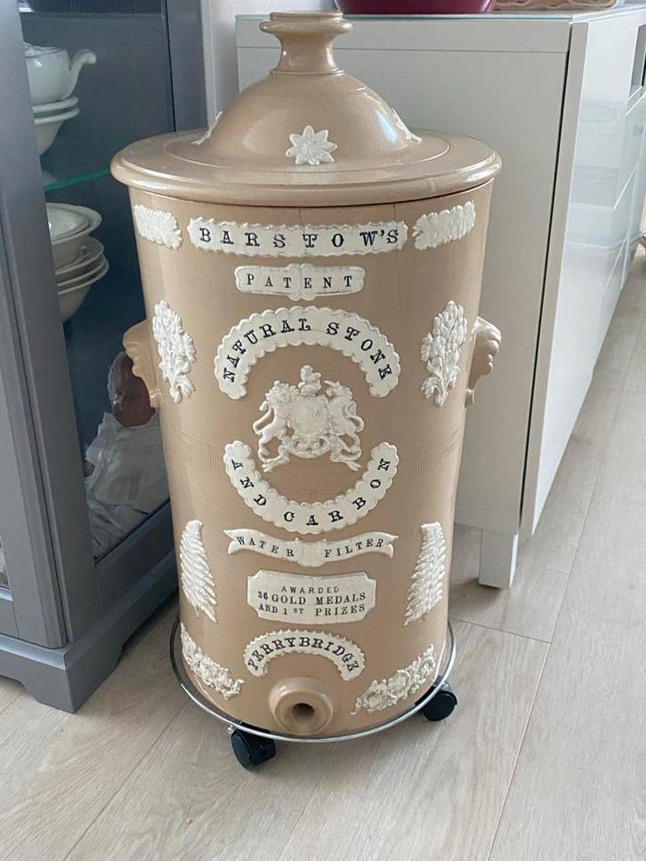 Antieke Barstow's Waterfilter, Antiek en Kunst, Antiek | Keramiek en Aardewerk, Ophalen