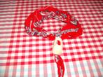 Rode boerenzakdoek zakdoek met klompje carnaval, Ophalen, Zo goed als nieuw, Carnaval, Accessoires