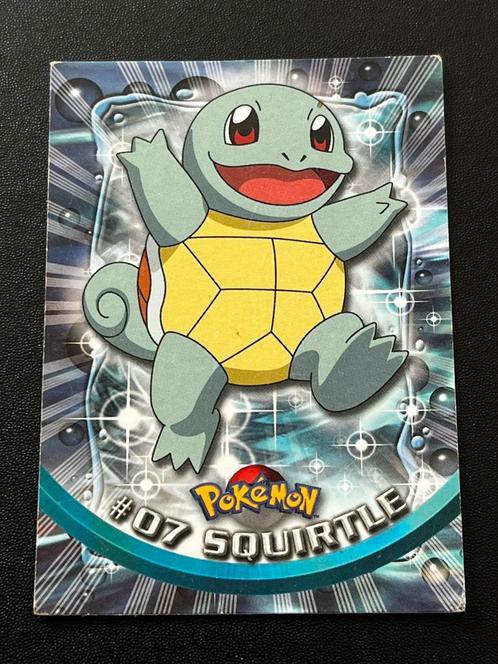 Squirtle #07 topps 1999 pokemon, Hobby en Vrije tijd, Verzamelkaartspellen | Pokémon, Gebruikt, Losse kaart, Ophalen of Verzenden