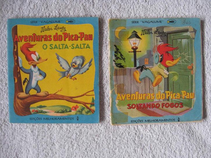 Aventuras do Pica-Pau "O Salta-Salta"(+1) Woody Woodpecker, Boeken, Taal | Overige Talen, Gelezen, Ophalen of Verzenden