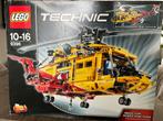 Lego Helicopter 9396 Rescue Helikopter Technic, Ophalen, Zo goed als nieuw, Complete set, Lego