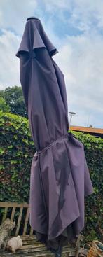storm  parasol grijs, Tuin en Terras, Ophalen, Gebruikt