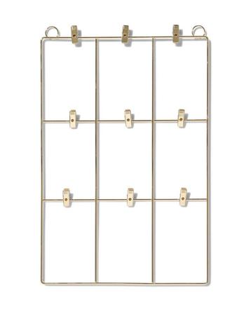 Super leuk INSTAX fotorek 35x23 cm goud met 9 knijpers  beschikbaar voor biedingen