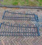 Tuinpoort te koop  ( ijzeren ) wat you see is what you get ., Ophalen, Gebruikt, IJzer, 200 cm of meer