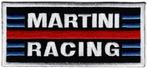 Martini Racing stoffen opstrijk patch embleem #2, Verzenden