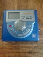 Sharp MD-MS721H Minidisc Recorder - Blauw, Audio, Tv en Foto, Walkmans, Discmans en Minidiscspelers, Ophalen of Verzenden, Minidisc-recorder