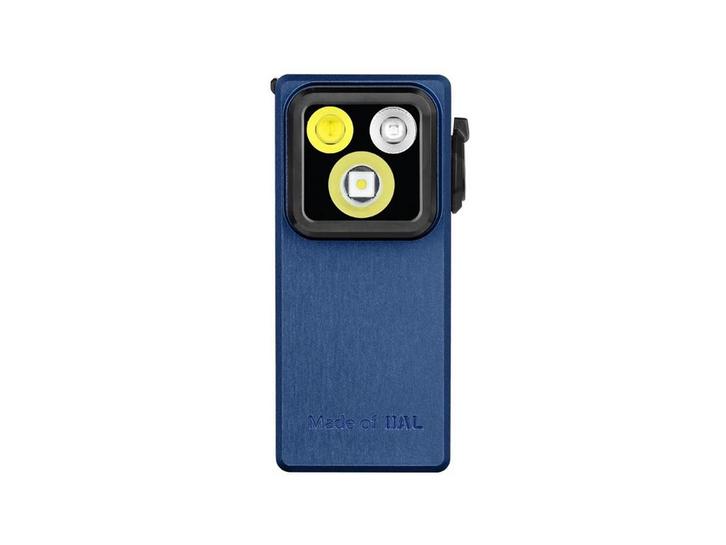OLIGHT OCLIP ULTRA NAVY BLUE, Caravans en Kamperen, Zaklampen, Nieuw, Accu, Ophalen of Verzenden