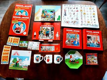 Pakket Suske & Wiske retro merchandasing  beschikbaar voor biedingen