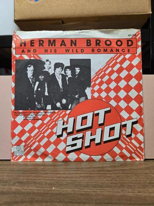 Herman Brood - Hot shot, Cd's en Dvd's, Vinyl Singles, Zo goed als nieuw, Single, Pop, 7 inch, Ophalen of Verzenden