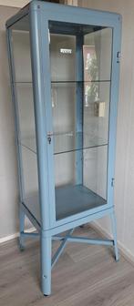 Fabrikör Vitrinekast Ikea, Ophalen, 100 tot 150 cm, 50 tot 100 cm, Zo goed als nieuw