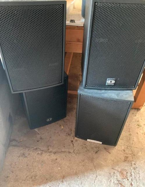 Dynacord MX11 passieve speakers, Audio, Tv en Foto, Luidsprekers, Gebruikt, Front, Rear of Stereo speakers, 120 watt of meer, Overige merken