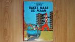 Kuifje, raket naar de maan, hardcover copyright 1953., Eén stripboek, Ophalen of Verzenden, Gelezen