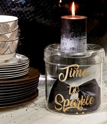Riviera maison time to sparkle hurricanne/votive  beschikbaar voor biedingen