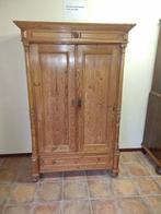 Antieke Grenen Kast met Lade en Planken., Antiek en Kunst, Ophalen