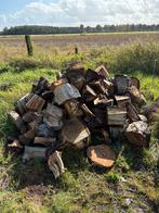 Incourante eiken en beuken blokken, 3 tot 6 m³, Ophalen of Verzenden, Eikenhout, Blokken