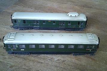 Marklin HO Personenrijtuig 346/1 en Bagagerijtuig 346/4 beschikbaar voor biedingen