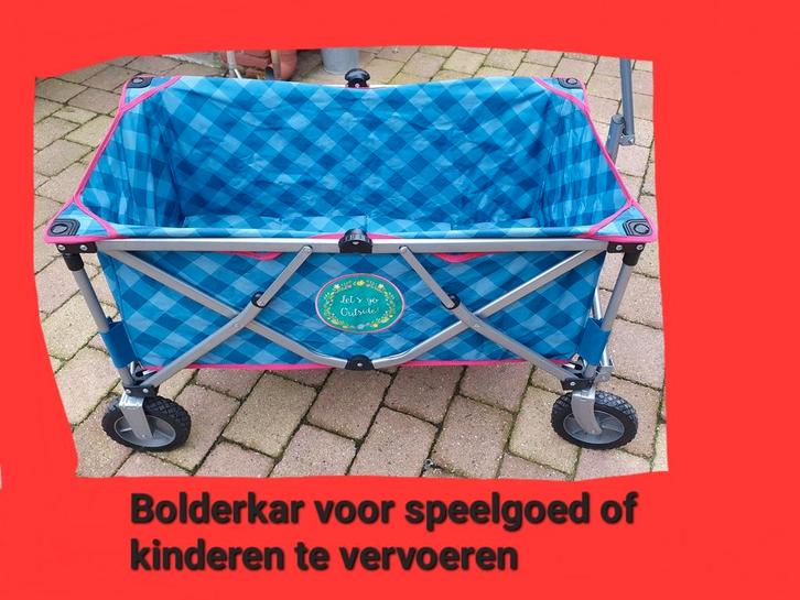 Bolderkar van het merk Wander/Wonder., Caravans en Kamperen, Bolderkarren, Zo goed als nieuw, Opvouwbaar, Ophalen of Verzenden