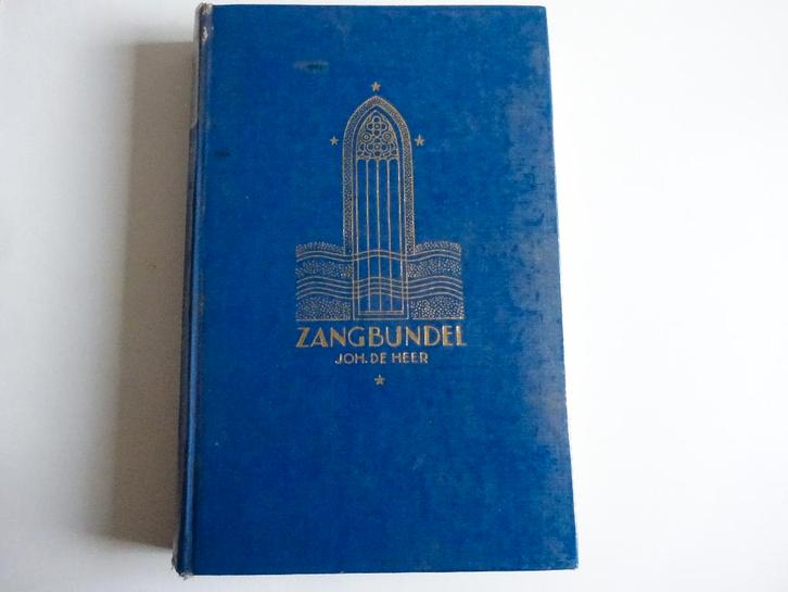 JOH. DE HEER - ZANGBUNDEL, Boeken, Muziek, Gelezen, Artiest, Ophalen of Verzenden