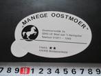sticker stad aan 't haringvliet manege oostmoer, Verzamelen, Stickers, Ophalen, Zo goed als nieuw, Bedrijf of Vereniging