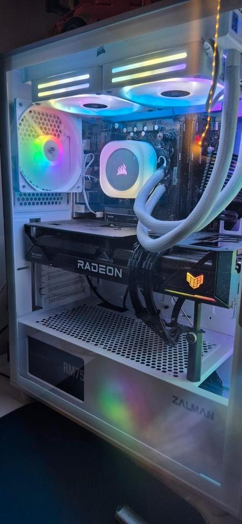 Game PC incl. 2K Gaming Monitor, Computers en Software, Desktop Pc's, Zo goed als nieuw, 4 Ghz of meer, SSD, 16 GB, Met videokaart