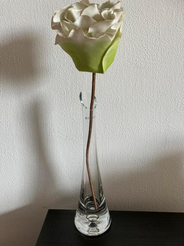 Krosno Kristal Vaas - Design Polen., Antiek en Kunst, Antiek | Glas en Kristal, Ophalen of Verzenden