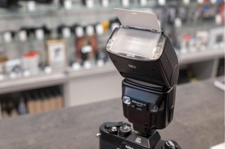 Nikon SB-26 (Hilversum), Audio, Tv en Foto, Fotografie | Flitsers, Zo goed als nieuw, Nikon, Kantelbaar, Ophalen of Verzenden