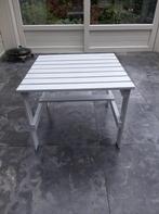Tafeltje, Gebruikt, Lattentafel, Vierkant, 55 tot 75 cm