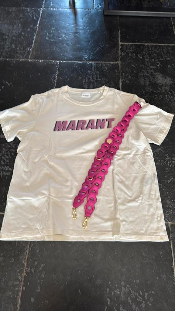 Kascha leren telefoon koord hard roze, Sieraden, Tassen en Uiterlijk, Overige Accessoires, Zo goed als nieuw, Ophalen of Verzenden