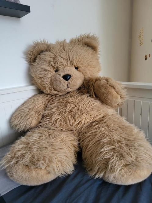 Teddybeer ca. 1 meter, Verzamelen, Beren en Cherished Teddies, Gebruikt, Ophalen