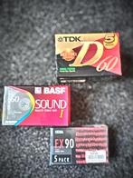 11 Cassette Bandjes Nieuw geseald., Cd's en Dvd's, Cassettebandjes, 2 t/m 25 bandjes, Overige genres, Ophalen of Verzenden, Nieuw in verpakking