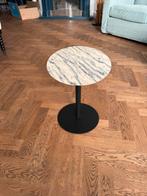 Side table marmer look, Huis en Inrichting, Ophalen, Minder dan 50 cm, Zo goed als nieuw, Metaal