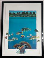 Joanne Hook Litho/Zeefdruk/Great BarrierReef signatuur orign, Ophalen
