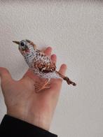 Handgemaakt gehaakt vogeltje, heggenmus,mus beeldje, Ophalen of Verzenden, Nieuw