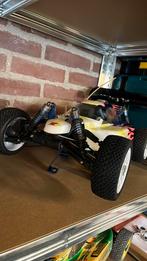 Te koop snelle nitro buggy met starter, Ophalen of Verzenden, Zo goed als nieuw, Nitro, Auto offroad