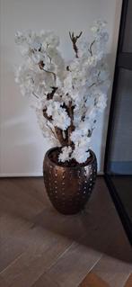 Prachtige bloempot met zijde bloesemboom, Ophalen, Nieuw, Binnen