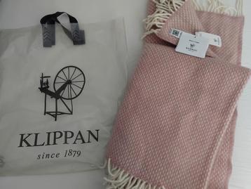 NIEUW: Klippan kleed/deken 130x200cm - 100% Lamswol beschikbaar voor biedingen