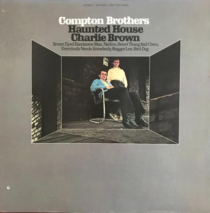Compton Brothers - Haunted House Charlie Brown lp, Cd's en Dvd's, Vinyl | Pop, Zo goed als nieuw, 1960 tot 1980, 12 inch, Ophalen of Verzenden