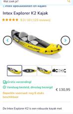 Intex k2 nieuwe kayak met peddels, Met peddels, Kajak, Twee personen, Ophalen of Verzenden