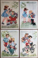 WILLY SCHERMELÉ - met versje - ( € 3,- incl. versturen!), Ophalen of Verzenden, 1940 tot 1960, Kinderen