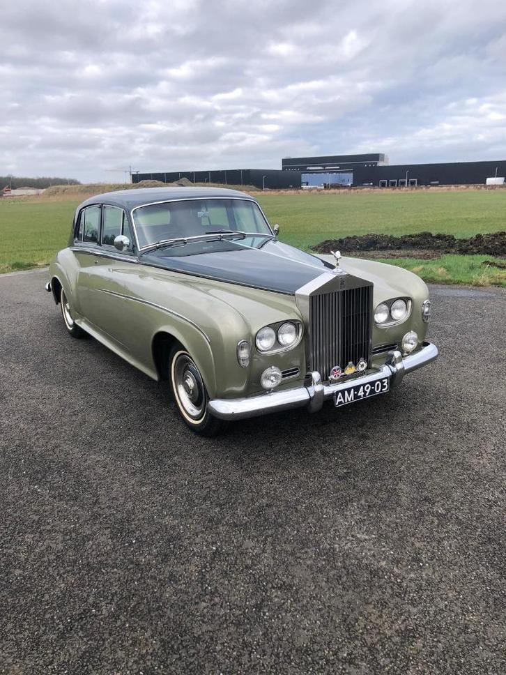 Rolls-Royce Silver Cloud ||| bj1964 Groen, Auto's, Rolls-Royce, Bedrijf, Te koop, Silver Cloud, Benzine, Sedan, Automaat, Geïmporteerd