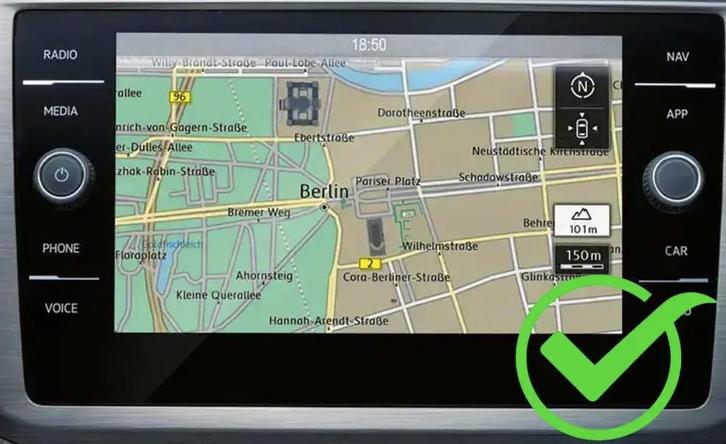 Volkswagen Navigatie Update 2025/2026, Computers en Software, Navigatiesoftware, Zo goed als nieuw, Update, Ophalen of Verzenden