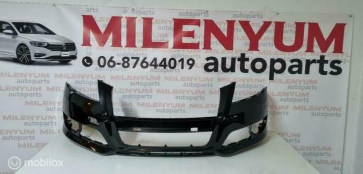AUDI A3 8P BUMPER NIEUW (2008-2012) LZ9Y, Auto-onderdelen, Carrosserie en Plaatwerk, Bumper, Voor, Nieuw, Ophalen of Verzenden