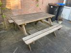 Houten picknicktafel in Utrecht, Ophalen, Gebruikt, Rechthoekig, Hout