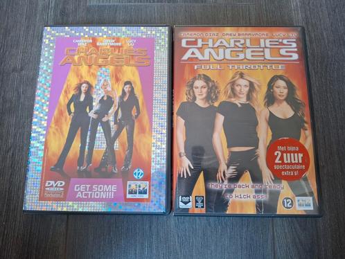 Charlie's Angels 1+2 (Cameron Diaz, Drew Barrymore), Cd's en Dvd's, Dvd's | Actie, Zo goed als nieuw, Actie, Vanaf 12 jaar, Ophalen of Verzenden