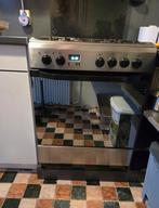 Indesit Gasfornuis met elektrische oven, Witgoed en Apparatuur, Fornuizen, Gebruikt, Gas, Vrijstaand, 85 tot 90 cm