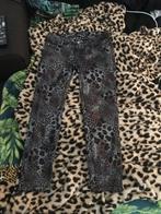 Panter print broek, Kleding | Dames, Broeken en Pantalons, Maat 38/40 (M), Ophalen of Verzenden, Lang, Gedragen