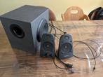 speakers, Computers en Software, Pc speakers, Ophalen, Gebruikt, Audiokanaal 2.1, Logitech G